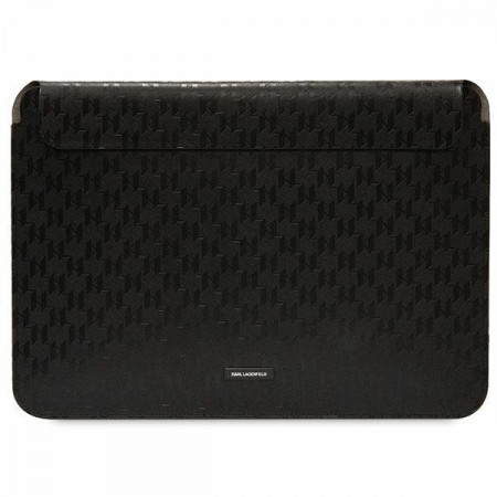 Оригинален калъф за лаптоп KARL LAGERFELD Saffiano Plaque KLCS14SAKLHPK 14" черен