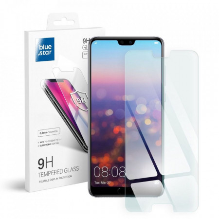 Плосък закален стъклен протектор Blue Star - Huawei P20