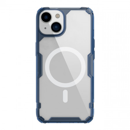 Подсилен гръб NILLKIN Nature Pro MagSafe - iPhone 15 син