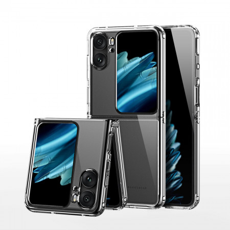 Подсилен калъф Dux Ducis Clin - Oppo Find N2 Flip прозрачен