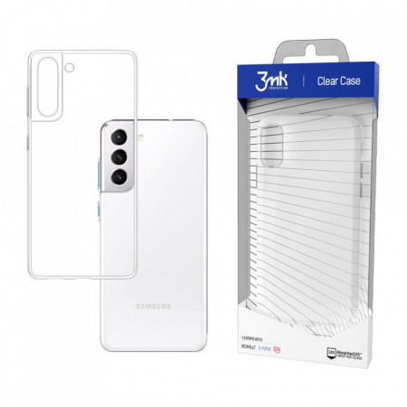 Силиконов гръб 3MK Clear - Samsung Galaxy S21 FE 5G прозрачен