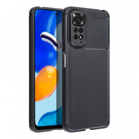 Силиконов гръб FORCELL Carbon Premium - Xiaomi 11 / 11S черен