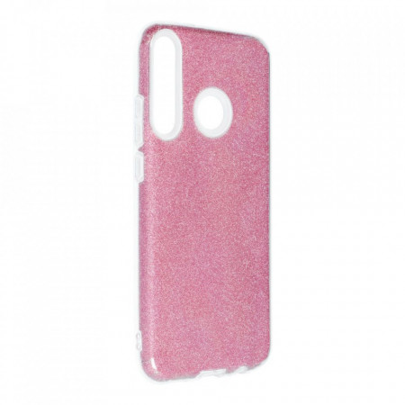 Силиконов гръб FORCELL Shining - Huawei P40 lite E розов