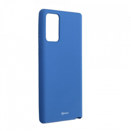 Силиконов гръб Roar Colorful Jelly - Samsung Galaxy Note20 тъмносин