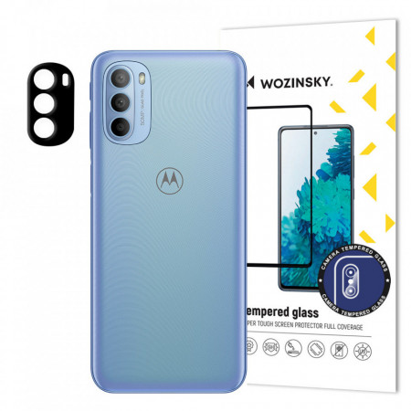 Стъклен протектор за камера с пълно покритие 9H WOZINSKY - Motorola Moto G31 / G41