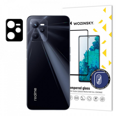 Стъклен протектор за камера с пълно покритие 9H WOZINSKY - Realme C35