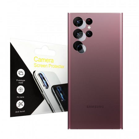 Стъклен протектор за камера - Samsung Galaxy S22 Ultra