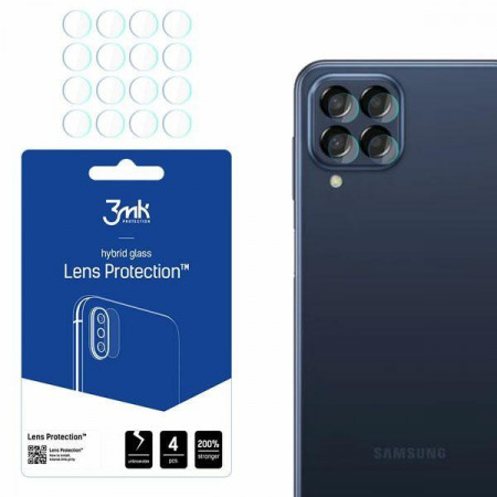 4 бр. гъвкав протектор за камера 3mk Lens Protection - Samsung Galaxy M33