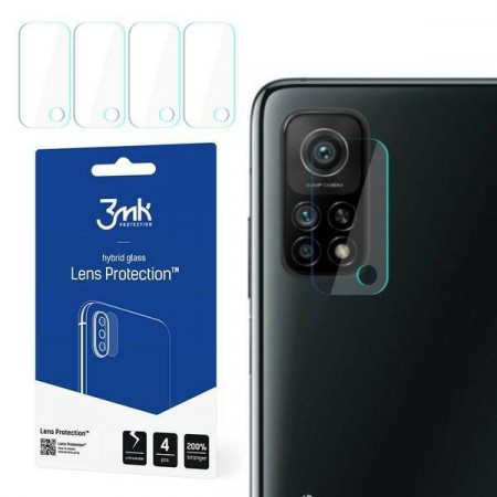 4 бр. гъвкав протектор за камера 3mk Lens Protection - Xiaomi Mi 10T 5G / Mi 10T Pro 5G