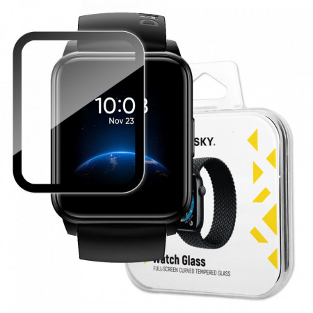 Wozinsky Watch Glass hybrid glass for Realme Watch 2 черен