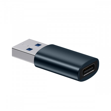 Адаптер BASEUS Ingenuity Series USB Type A 3.1 OTG към USB Type C (ZJJQ000103) син