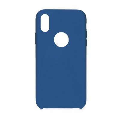 Гръб FORCELL Silicone - iPhone 11 тъмносин