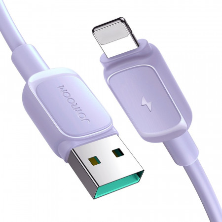Кабел за зареждане и данни JOYROOM USB Type A към Lightning 1.2m S-AL012A14 лилав