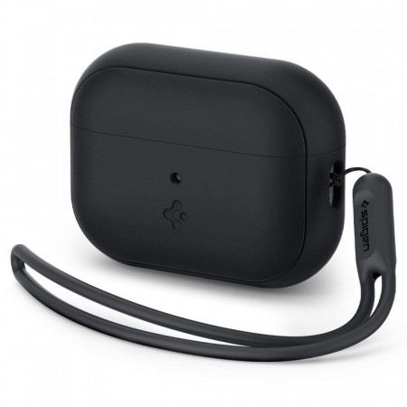 Калъф за слушалки SPISilicone Fit Strap - AirPods Pro черен