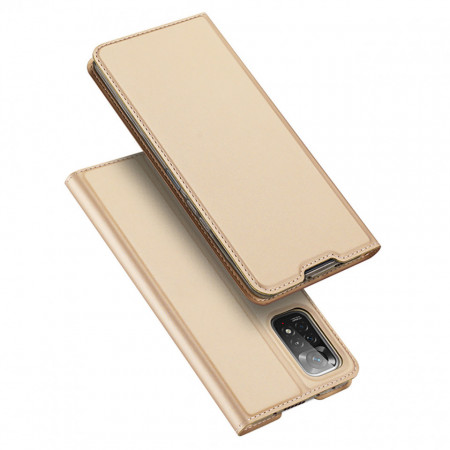 Калъф тип книга DUX DUCIS Skin Pro - Xiaomi Redmi Note 11 Pro / 11 Pro 5G / 11E Pro 5G златист