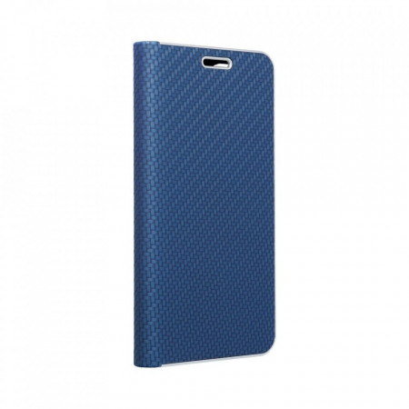 Калъф тип книга FORCELL Luna Carbon - iPhone 12 / 12 Pro черен