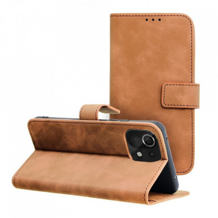 Калъф тип книга FORCELL Tender - Xiaomi Mi 11 Lite / 11 Lite 5G / 11 Lite 5G NE кафяв