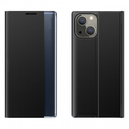 Калъф тип книга New Sleep - iPhone 13 mini черен