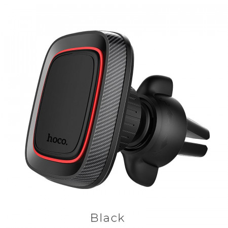 Магнитна стойка за телефон за вентилационен отвор Hoco Lotto CA23 черна