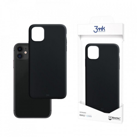 Матиран гръб 3mk Matt - iPhone 11 черен