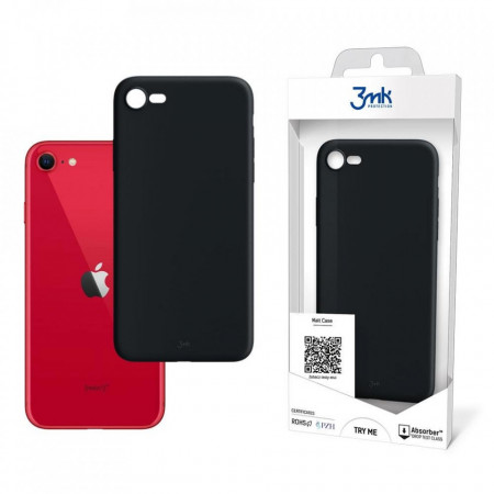 Матиран гръб 3mk Matt - iPhone 7 / 8 / SE (2nd gen) / SE (3rd gen) черен