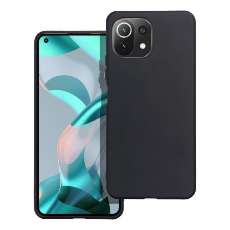 Матов силиконов гръб MATT - Xiaomi Mi 11 Lite / 11 Lite 5G / 11 Lite 5G NE черен