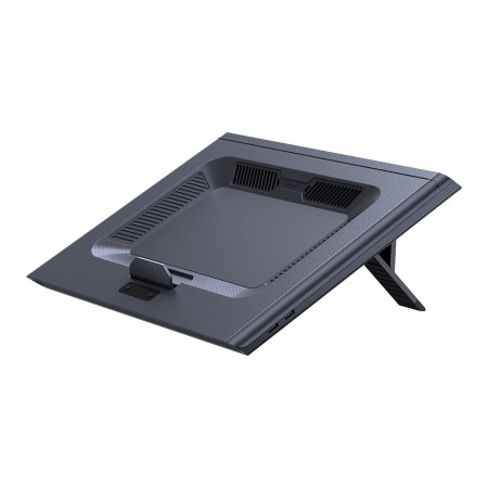Охладител за лаптоп BASEUS до 21” (LUWK000013) сив