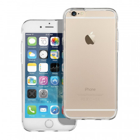 Прозрачен гръб Clear 2mm (със защита за камерата) - iPhone 6 / 6s