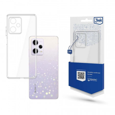 Силиконов гръб 3MK Clear - Xiaomi Redmi Note 12 прозрачен