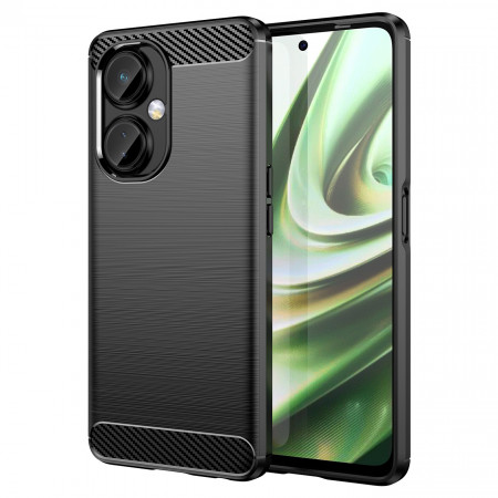 Силиконов гръб Carbon - OnePlus Nord CE 3 черен