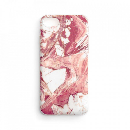 Силиконов гръб WOZINSKY Marble - Samsung Galaxy A22 розов