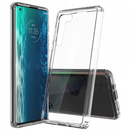 Тънък силиконов гръб 0.5mm - Motorola Edge прозрачен