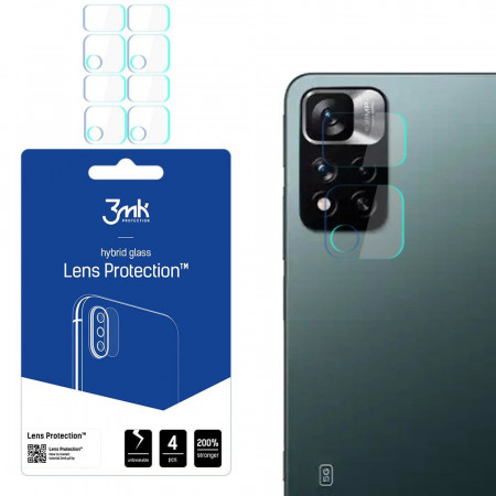 4 бр. гъвкав протектор за камера 3mk Lens Protection - Xiaomi Redmi Note 11 Pro / 11 Pro 5G / 11E Pro