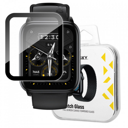 Wozinsky Watch Glass hybrid glass for Realme Watch 2 Pro черен
