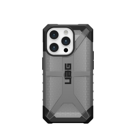 Армиран гръб UAG Plasma - iPhone 15 Pro пепел