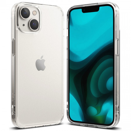 Гръб с гел рамка RINGKE Fusion Matte - iPhone 14 Plus прозрачен мат