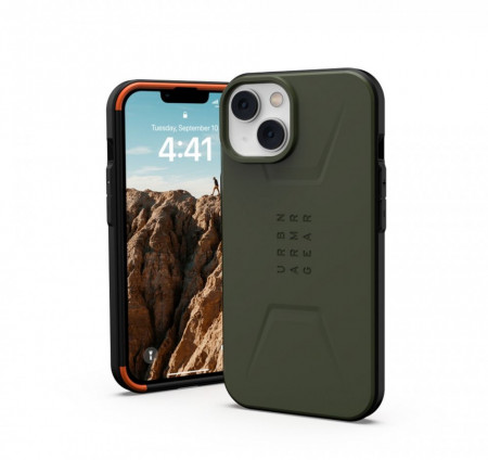 Гръб UAG Civilian MagSafe - iPhone 14 Plus зелен