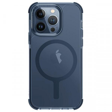 Гръб UNIQ Combat Magclick - iPhone 15 Pro smoke blue