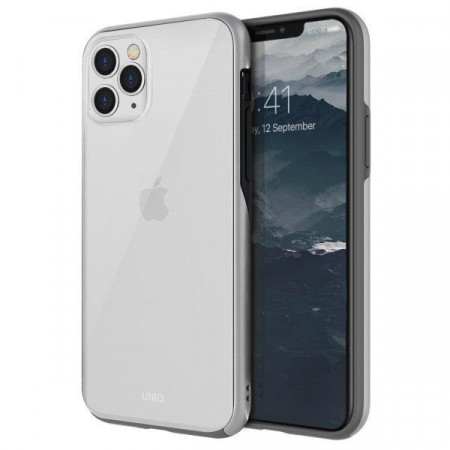 Гръб UNIQ Vesto Hue - iPhone 11 Pro Max сребрист