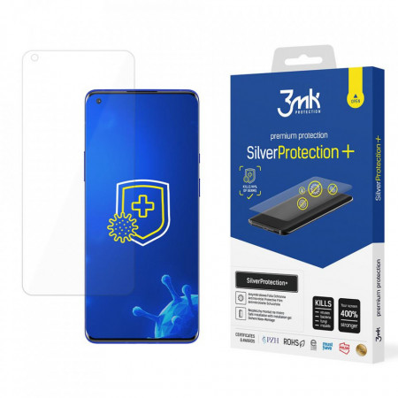 Гъвкав протектор с антимикробно покритие 3mk Silver Protection+ - OnePlus 8 Pro