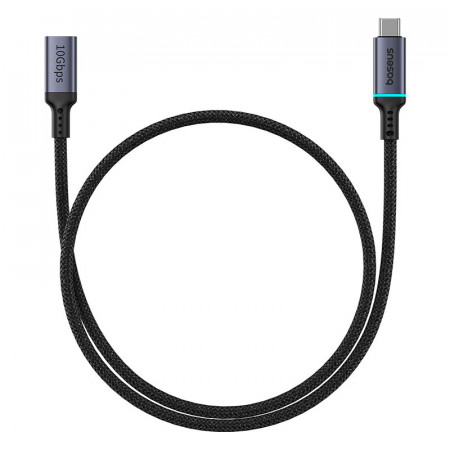 Кабел за зареждане и данни BASEUS USB Type C 10Gb/s 0.5m черен
