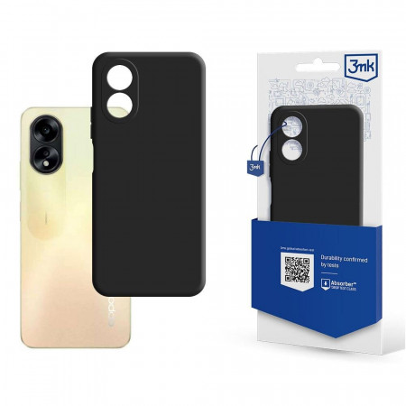Матиран гръб 3mk Matt - OPPO A38 черен