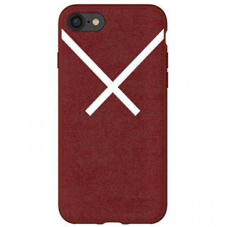 Оригинален гръб ADIDAS OR Moulded XBYO - iPhone 6 / 6s / 7 / 8 / SE 2020 / SE 2022 бургундско червен