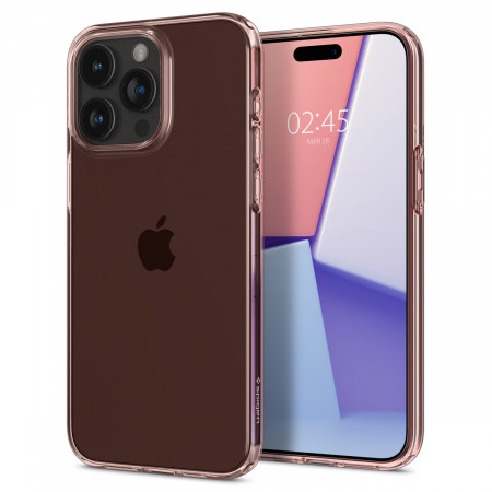 Оригинален гръб SPIGEN Crystal Flex - iPhone 15 Plus розов кристал