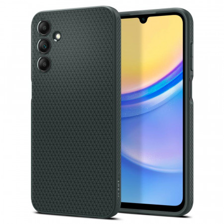 Оригинален гръб SPIGEN Liquid Air - Samsung Galaxy A15 / A15 5G тъмнозелен