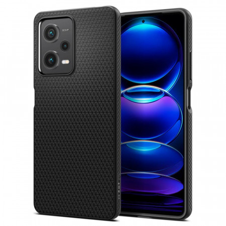 Оригинален гръб SPIGEN Liquid Air - Xiaomi Poco X5 Pro 5G / Redmi Note 12 Pro 5G черен мат