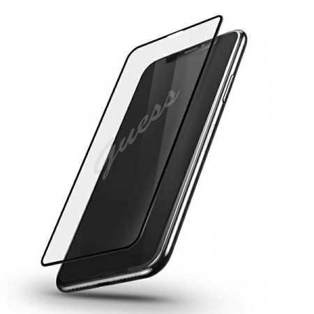 Оригинален закален стъклен протектор GUESS с магическо лого - iPhone 12 Pro Max