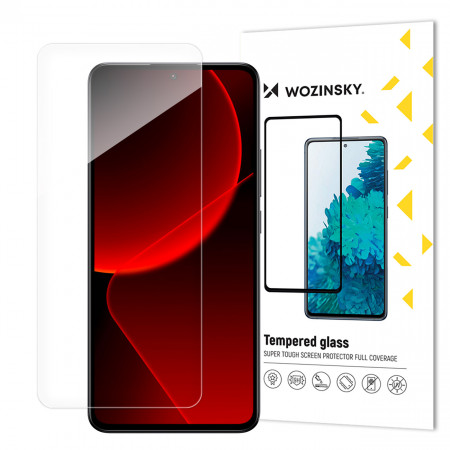 Плосък закален стъклен протектор 9H WOZINSKY - Xiaomi 13T / 13T Pro