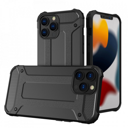 Подсилен гръб Hybrid Armor - iPhone 13 Pro черен