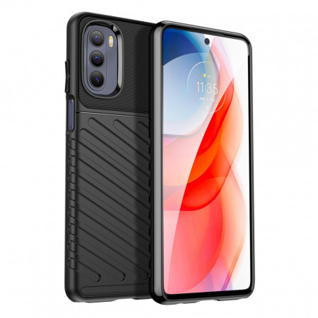 Подсилен гръб Thunder - Motorola Moto G Stylus (2022) черен